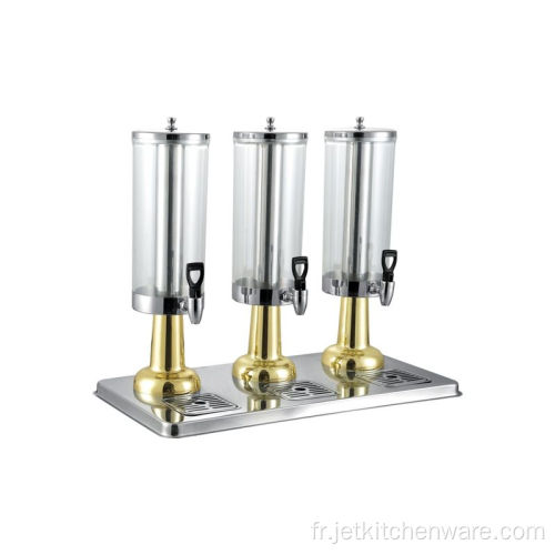 Ding cylindrique de jus d&#39;acier inoxydable de machine de boisson de buffet